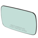 97-06 BMW Mirror Glass Lens OE Style Heated Left Side