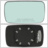 97-06 BMW Mirror Glass Lens OE Style Heated Left Side