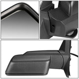 06-10 Jeep Commander Powered Heated Mirror - Left - Textured Black
