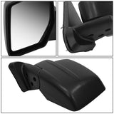 2007-2017 Jeep Patriot Manual Side Mirror - Left Textured Black