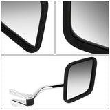 1960-1986 Jeep CJ OEM Style Manual Side Mirror - Chrome Right