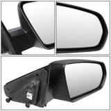 08-14 Dodge Avenger OEM Style Powered Side Mirror - Textured Black