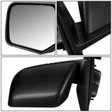 08-12 Ford Escape OEM Powered Side Mirror Left Black Textured