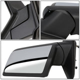 06-11 Ford Ranger Manual Chrome Left Side Mirror