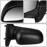 96-03 Ford Ranger Manual Side Mirror - Textured Black Right
