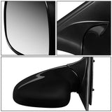94-97 Chevy Blazer S10 GMC Jimmy Sonoma OEM Left Side Mirror Black