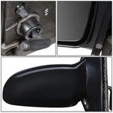95-05 Chevrolet Cavalier Manual Side Mirror - OEM Paintable Black Left