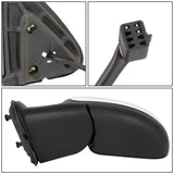 99-02 Chevy Silverado GMC Sierra Powered Side Mirror - Black Left