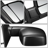 2008-2018 Chevrolet Express GMC Savana Manual Mirror - Black