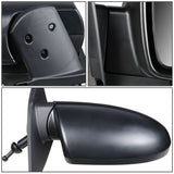 2006-2009 Hyundai Accent OEM Style Manual Side Mirror - Textured Black
