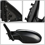 2011-2013 Kia Optima OEM Powered Side Mirror - Textured Black Left
