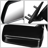 86-97 Nissan D21/Pickup/Pathfinder Manual Left Side Mirror - Paintable