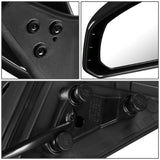 03-05 Nissan 350Z OEM Powered Paintable Black Left Side Mirror