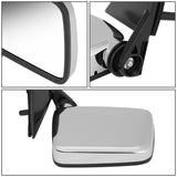 1986-1997 Nissan Pickup OEM Manual Chrome Mirror - Right Side