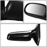93-97 Toyota Corolla OEM Style Manual Folding Side Mirror Left