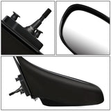 1998-2002 Toyota Corolla OEM Manual Mirror Paintable Black Left