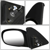 1998-2002 Toyota Corolla OEM Manual Mirror Paintable Black Left
