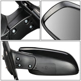 06-11 Toyota Yaris Hatchback OEM Style Manual Side Mirror - Black