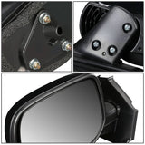 06-11 Toyota Yaris Hatchback OEM Style Manual Side Mirror - Black