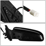 2004-2009 Toyota Prius OEM Style Powered Side Mirror - Black
