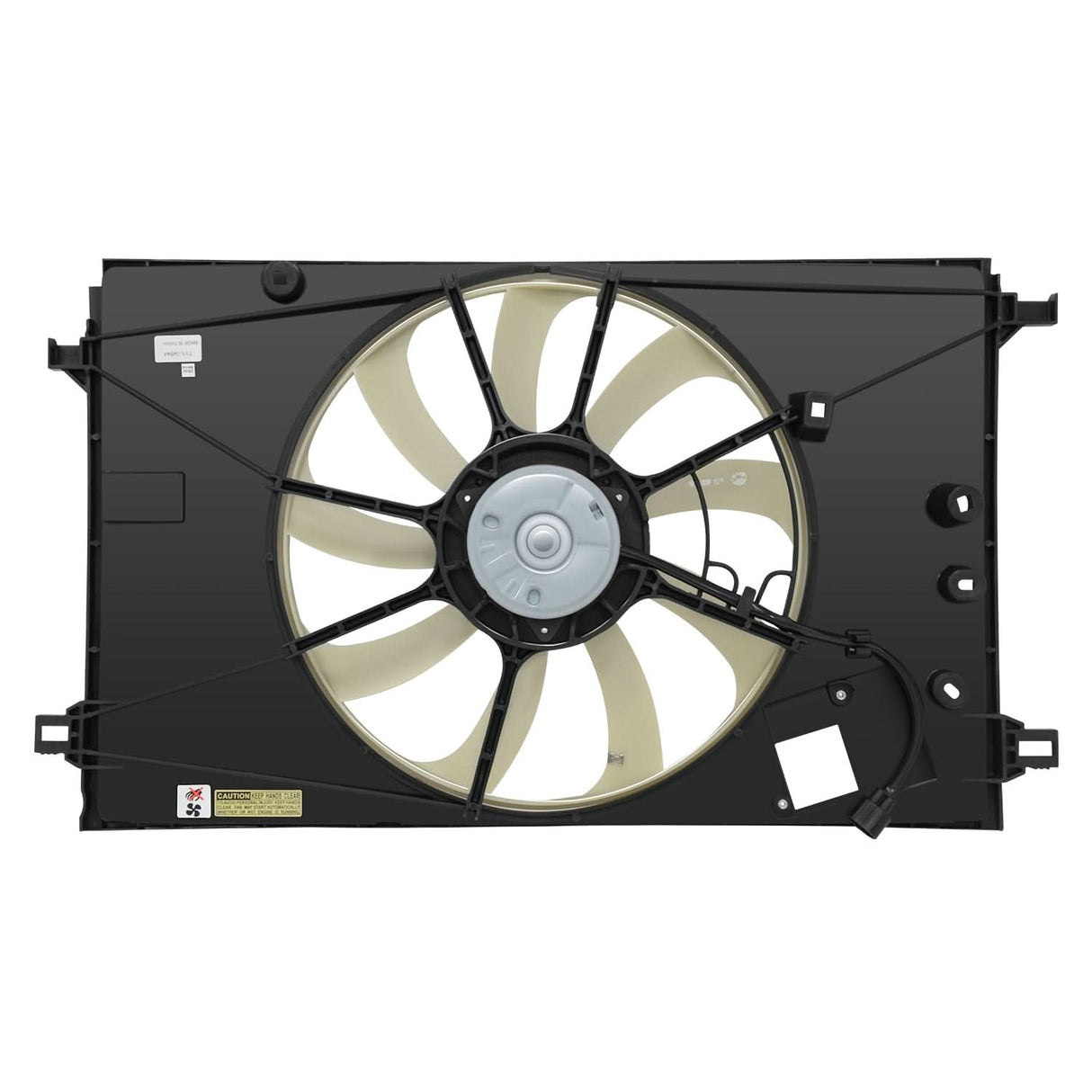 2022-2024 Toyota Corolla OE Style Radiator Fan - Black