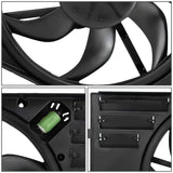 2017-2021 Jeep Renegade OE Style Radiator Fan - 2.4L w/ AC
