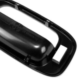 99-07 Silverado Sierra Door Handle Covers Smooth Black ABS