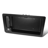 1992-2008 Ford E-Series Door Handle Covers - Smooth Black ABS
