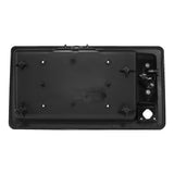 1992-2008 Ford E-Series Door Handle Covers - Smooth Black ABS