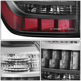 2014-2024 Toyota 4Runner OE Style Tail Light - Red/Clear Left