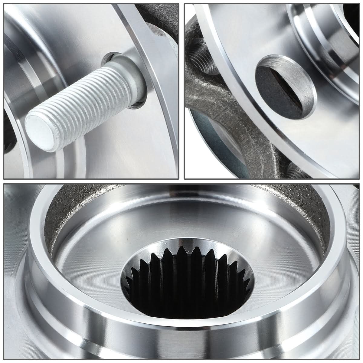 2007-2011 Nissan Versa Wheel Hubs & Bearings Without ABS