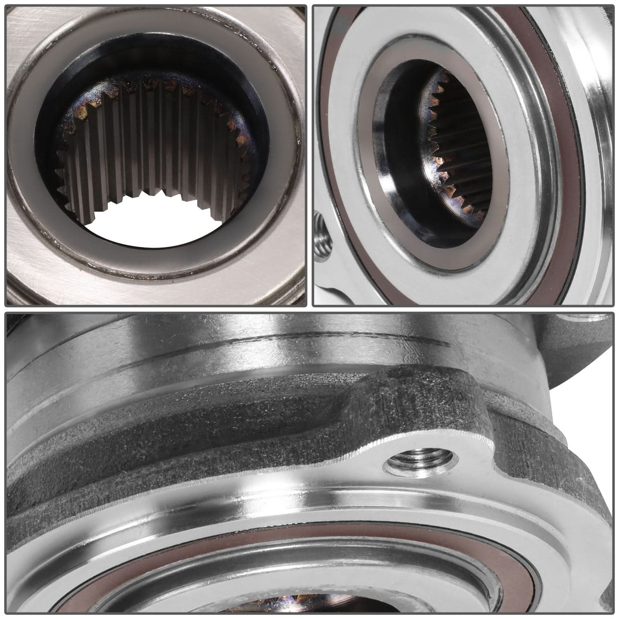 2007-2018 BMW X5 X6 AWD Wheel Hub & Bearing Assembly Set
