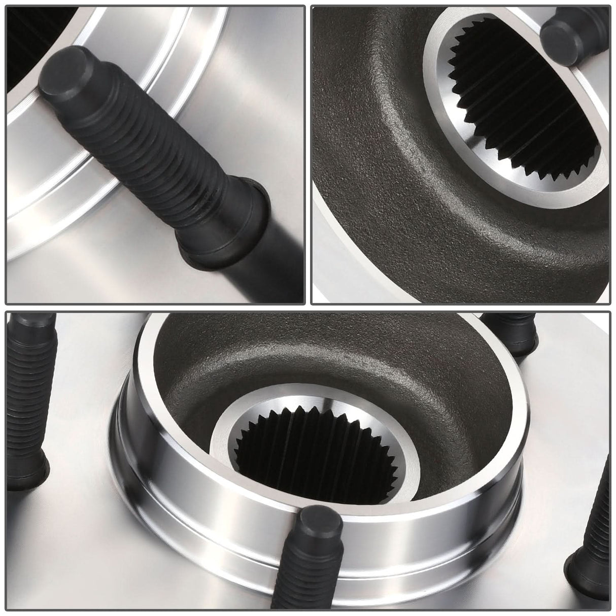 1997-2000 Ford F-150 4WD Wheel Hubs & Bearings with 4 Wheel ABS