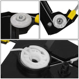 04-14 Audi A3 Window Motor & Regulator Set - Steel/Plastic