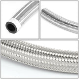 Oil Feed Lines Kit Stainless Steel 40" with 10AN Return Drain Line