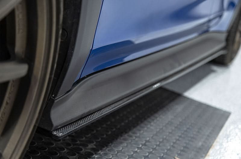 OLM S Style Carbon Fiber Side Skirts - 2022+ WRX