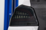 OLM Spec CR Tail Lights Smoked Lens Black Base 2015-2021 Subaru WRX & STI
