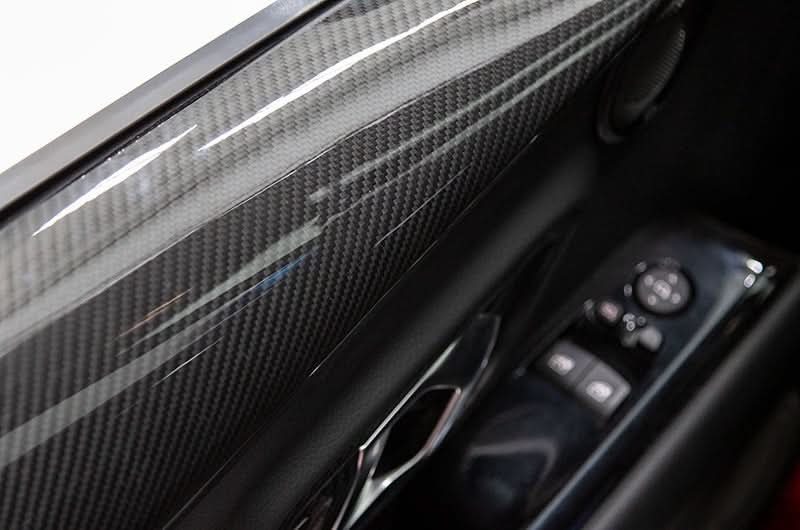 OLM LE Carbon Fiber Interior Door Trim Cover Set 2020+ GR Supra