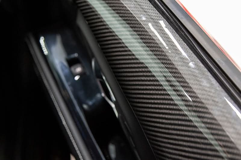 OLM LE Carbon Fiber Interior Door Trim Cover Set 2020+ GR Supra