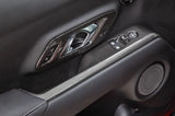 OLM LE Carbon Fiber Door Lock Panel Cover Set 2020+ GR Supra