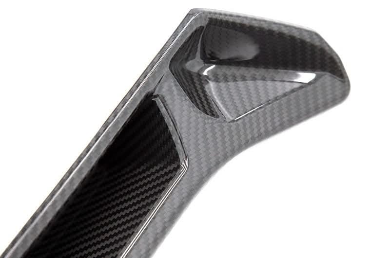 OLM LE Carbon Fiber Seat Chrome Delete Covers (2pc) 2020+ GR Supra
