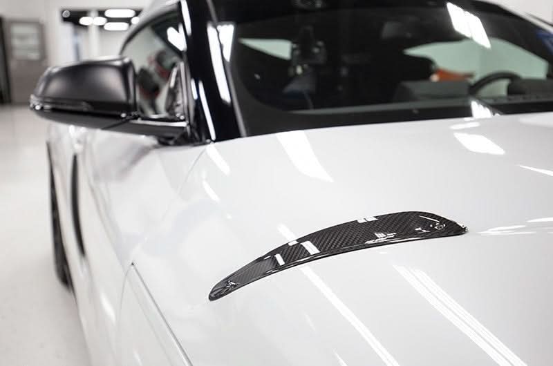 OLM LE Carbon Fiber Hood Duct Covers 2020+ GR Supra