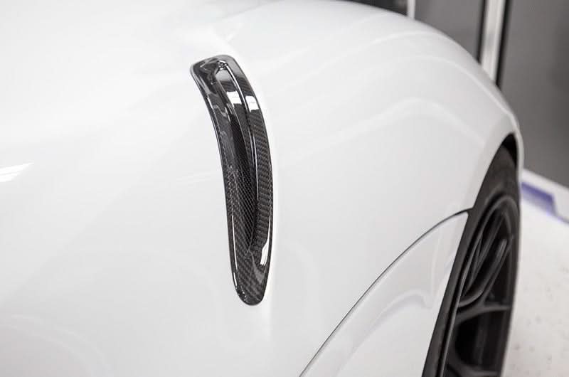 OLM LE Carbon Fiber Hood Duct Covers 2020+ GR Supra