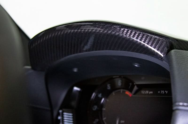 OLM LE Carbon Fiber Upper Speedometer Cluster Cover 2020+ GR Supra