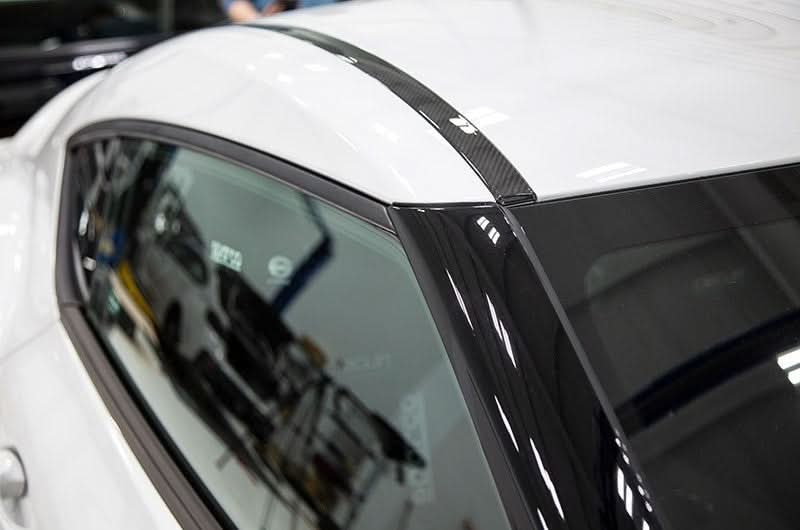 OLM LE Carbon Fiber Roof Rain Channel Covers 2020+ GR Supra