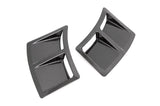 OLM S207 Style Carbon Fiber Bumper Vent Inserts - 2015-2021 WRX / STI