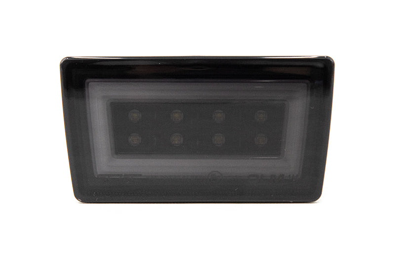 OLM F1 NB+R V2 (Smoke Lens, Gloss Black Base, White Bar) 2015-2020 WRX / STI