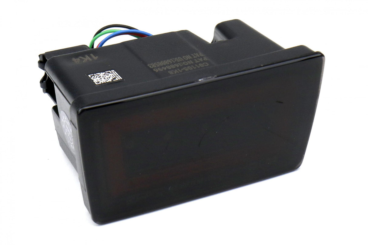 OLM F1 NB+R V2 (Smoke Lens, Gloss Black Base, Red Bar) 2015-2020 WRX / STI