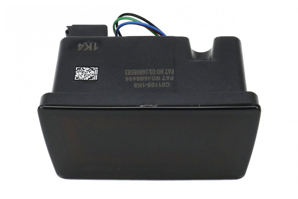 OLM F1 NB+R V2 (Smoke Lens, Gloss Black Base, Red Bar) 2015-2020 WRX / STI