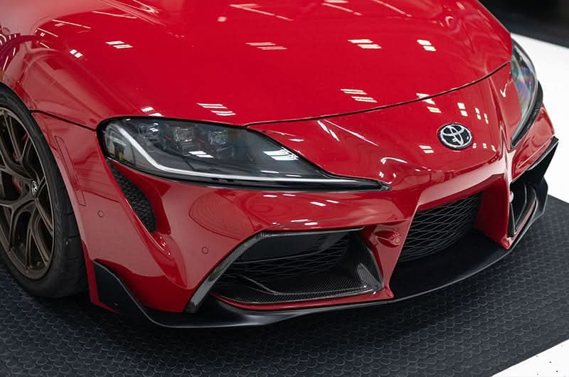 OLM LE Dry Carbon Fiber Lower Front Bumper Covers 2020+ GR Supra